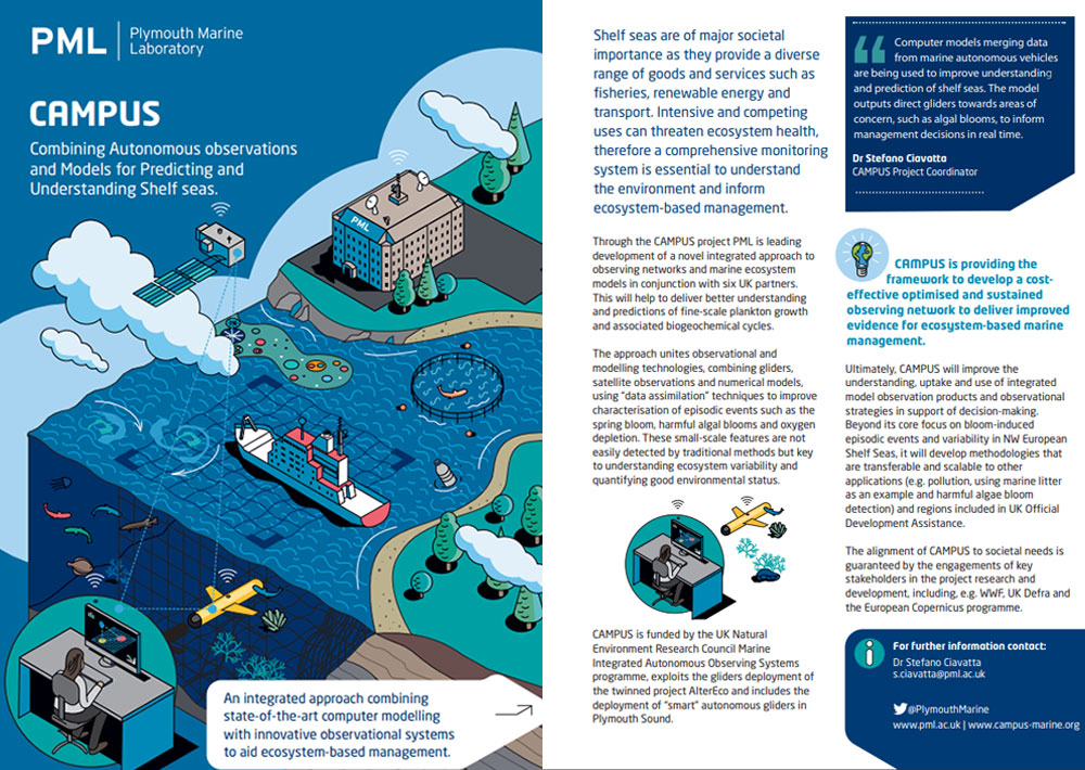 Front and back cover of the factsheet